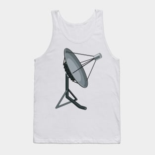 Satellite Dish Retro Tank Top